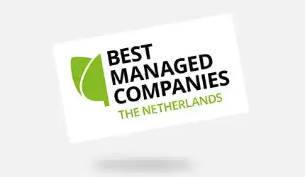 Logo van het Best Management Companies erkenning