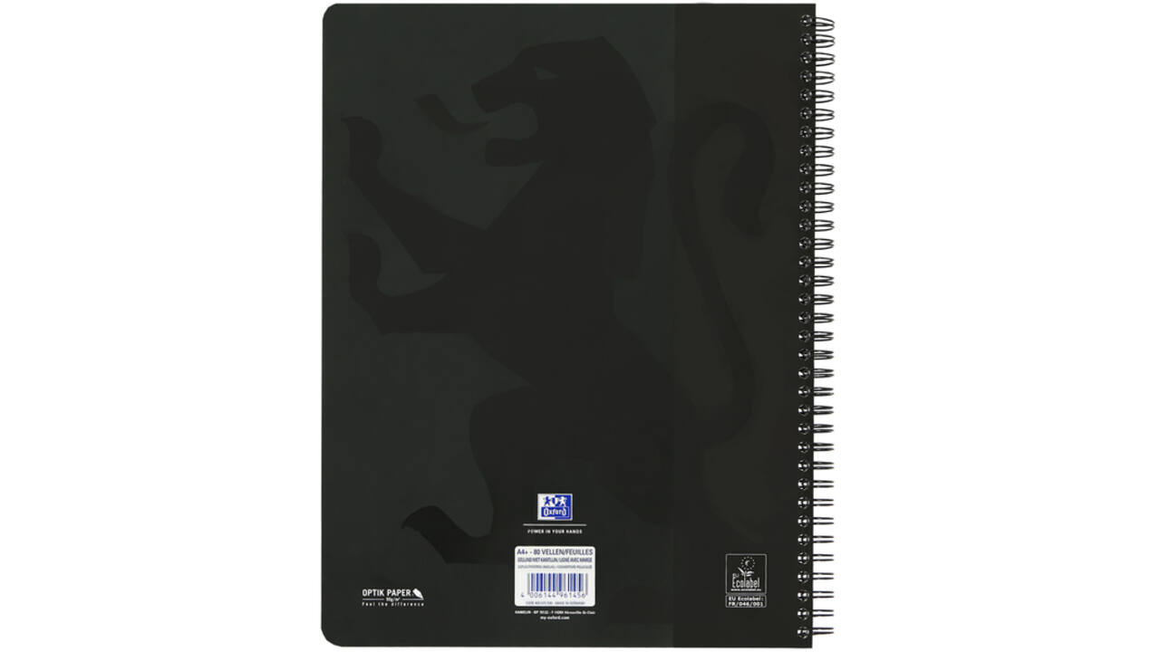 Collegeblok Oxford School A4+ lijn 23-gaats 160 pagina's 80gr voordeelpak assorti