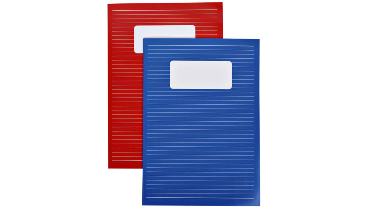 Schrift Qbasic A4 lijn 80blz 70gr assorti