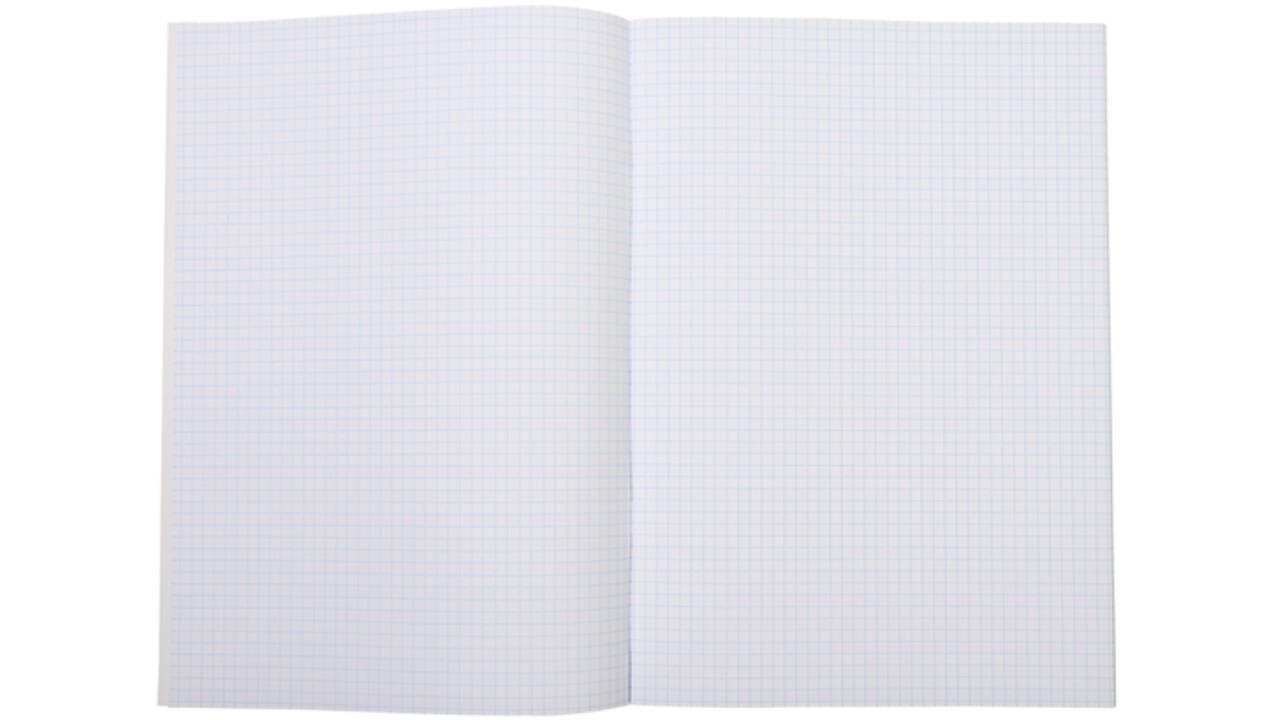 Schrift Qbasic A4 ruit 5mm 80blz 70gr assorti