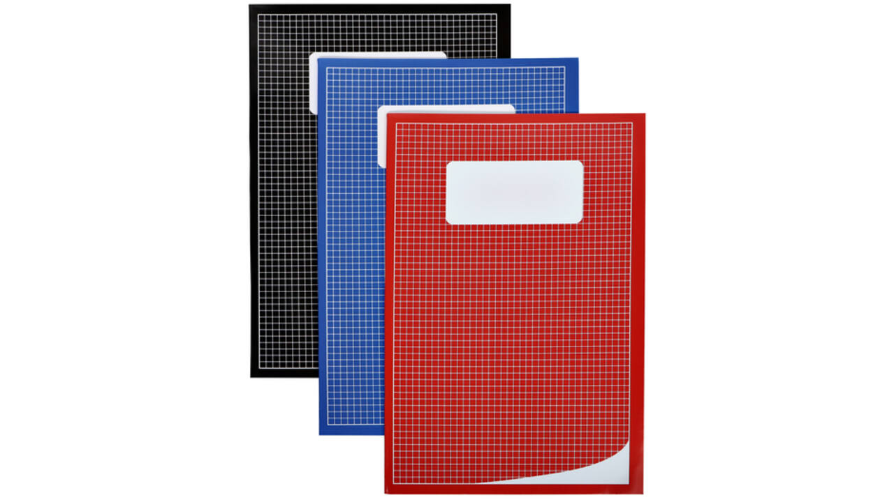 Schrift Qbasic A4 ruit 5mm 80blz 70gr assorti