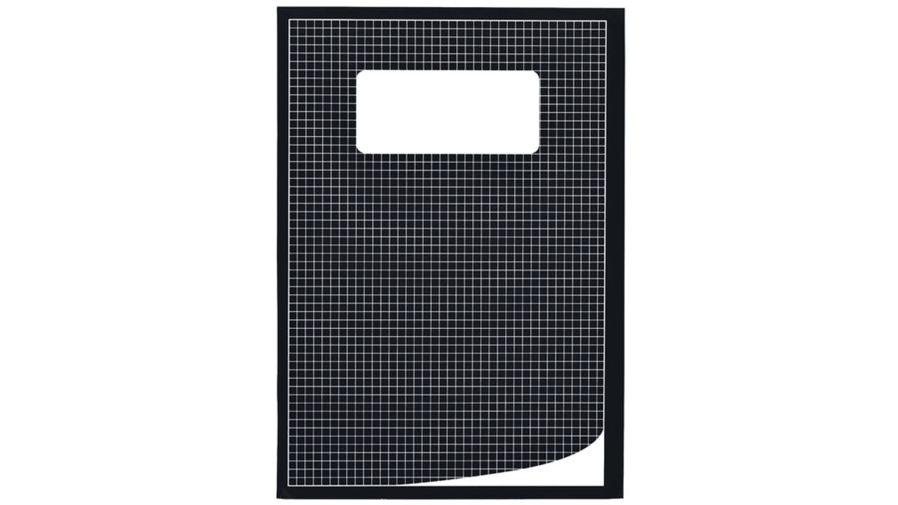 Schrift Qbasic A4 ruit 5mm 80blz 70gr assorti