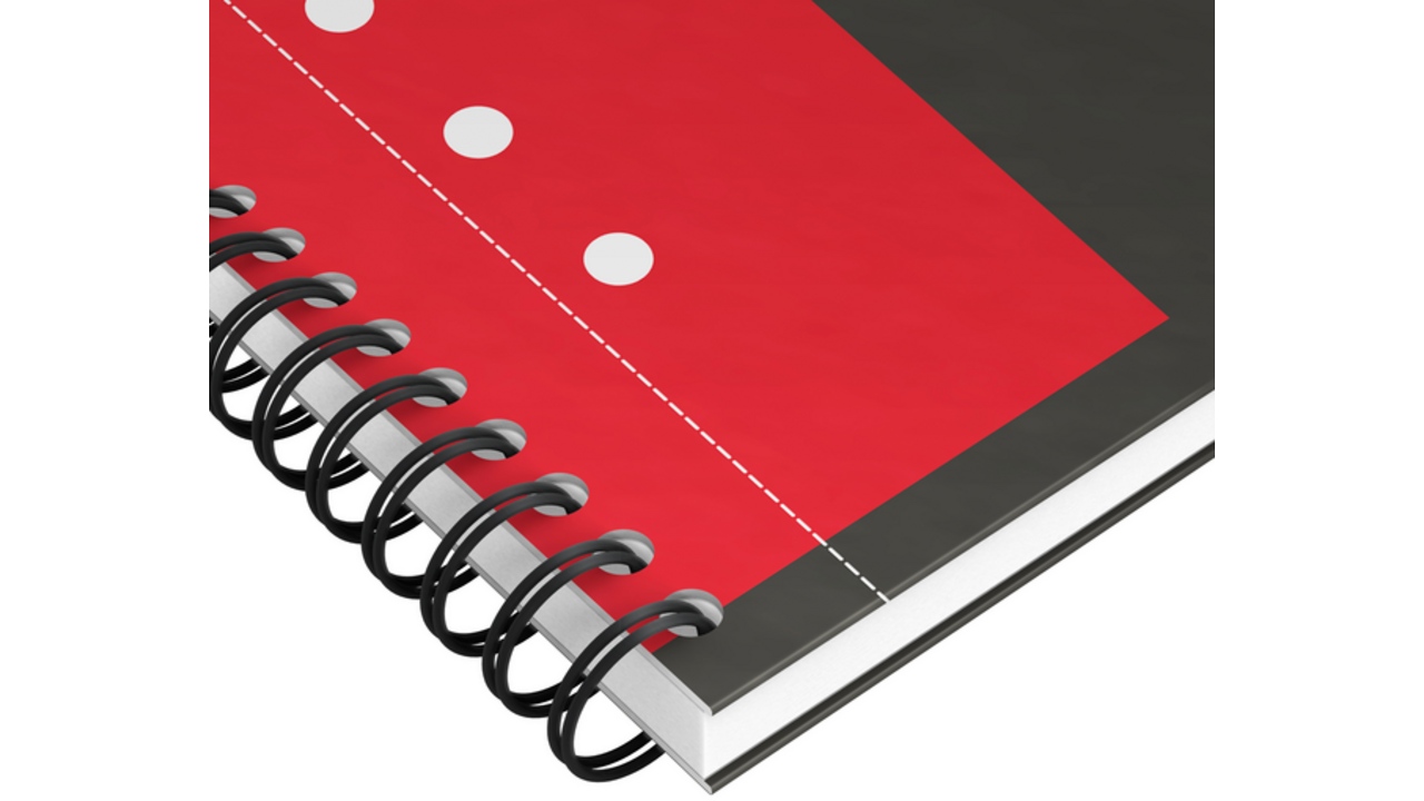 Spiraalblok Oxford International Notebook A5+ ruit 5mm