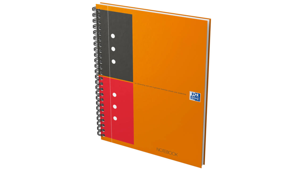 Spiraalblok Oxford International Notebook A5+ lijn