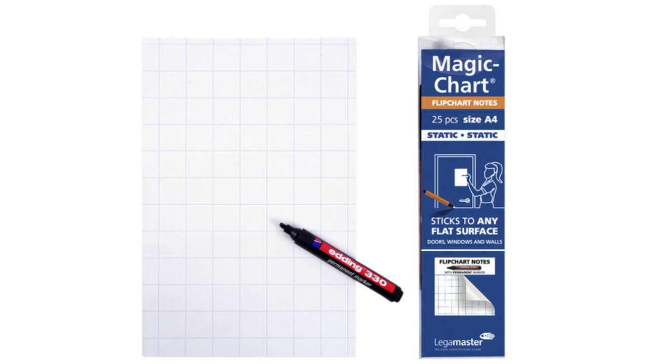 Magic-chart notes Legamaster flipchart 20x30cm