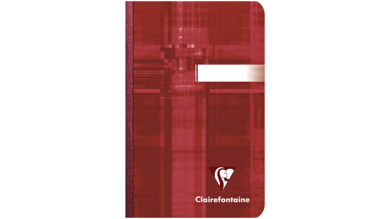 Notitieboek Clairefontaine 90x140mm lijn assorti