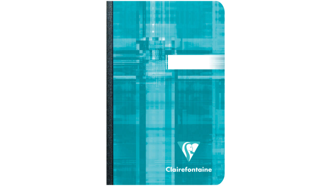Notitieboek Clairefontaine 90x140mm lijn assorti