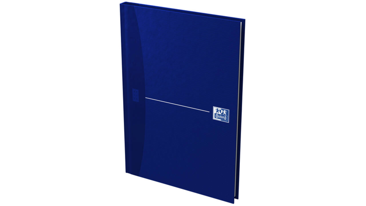 Notitieboek Oxford Office Essentials A5 96vel lijn blauw