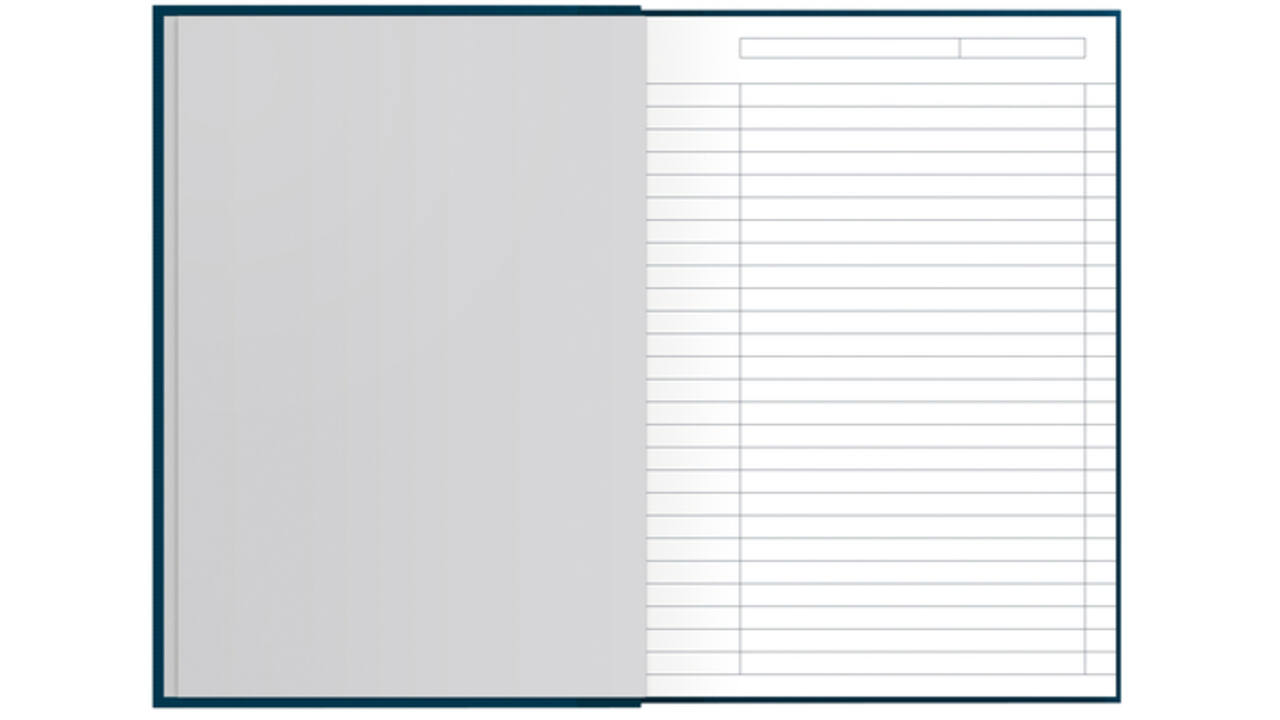 Notitieboek Oxford Office Essentials A5 96vel lijn blauw
