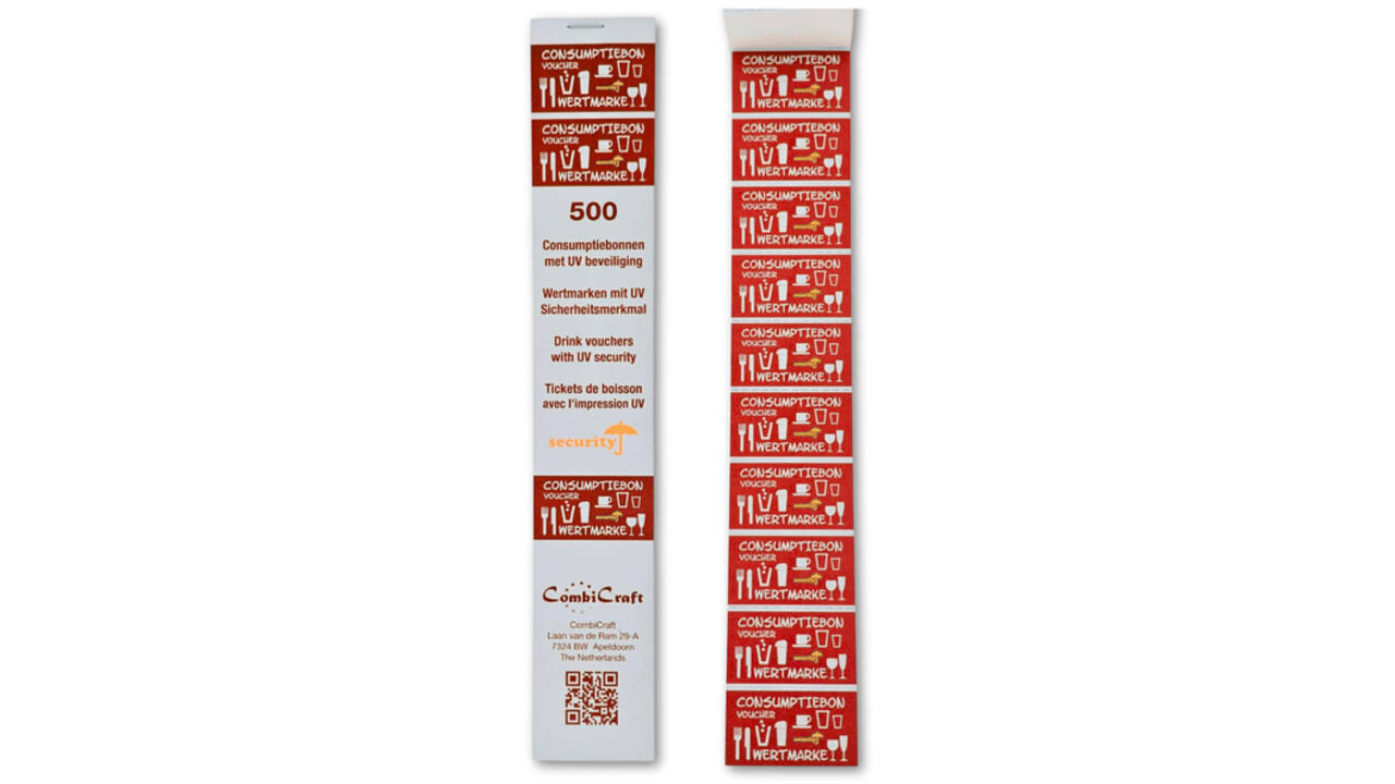 Consumptiebon Combicraft UV beveiliging rood