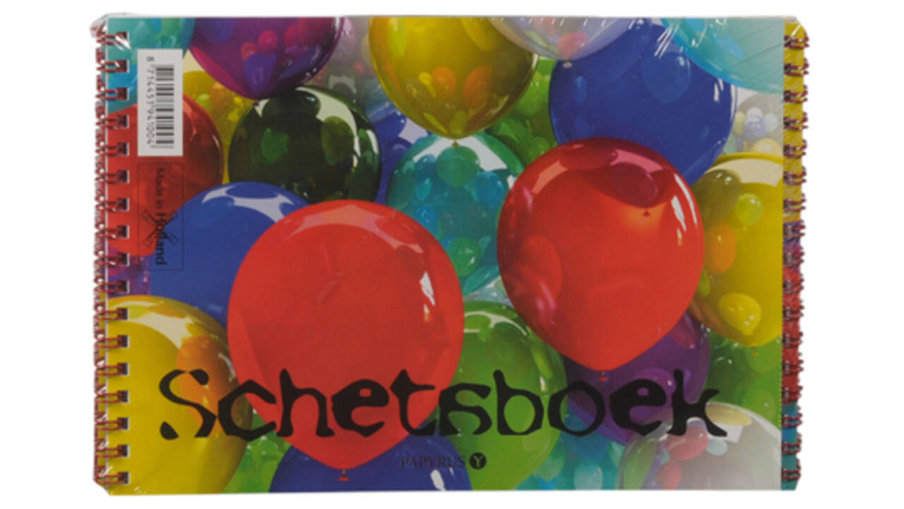 Schetsboek Papyrus ballon A5 120gr 20vel