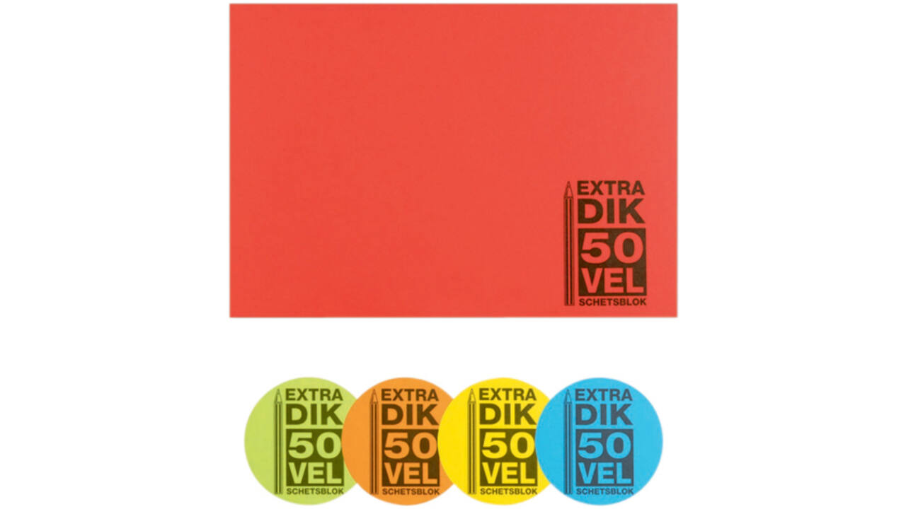 Schetsboek Papyrus 210x297mm 120gr 50vel