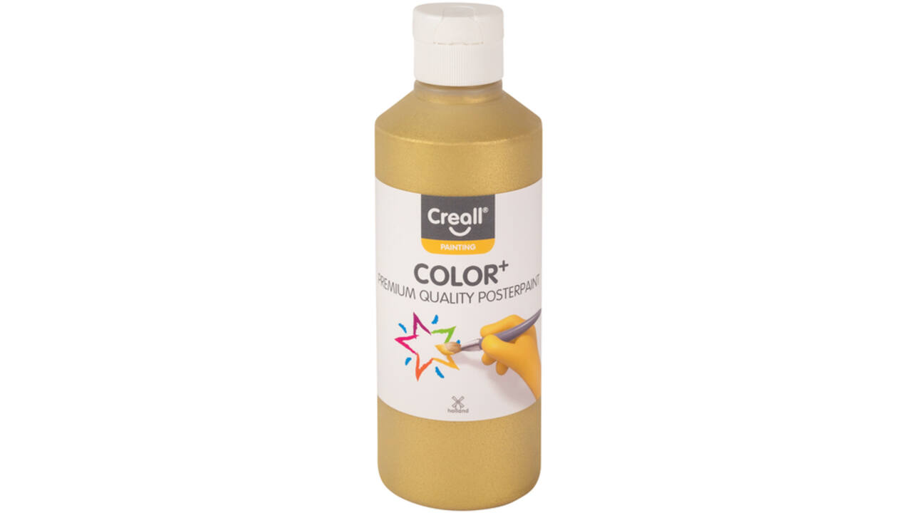 Plakkaatverf Creall goud 250ml