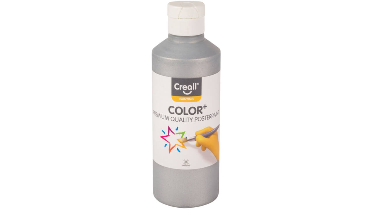 Plakkaatverf Creall zilver 250ml