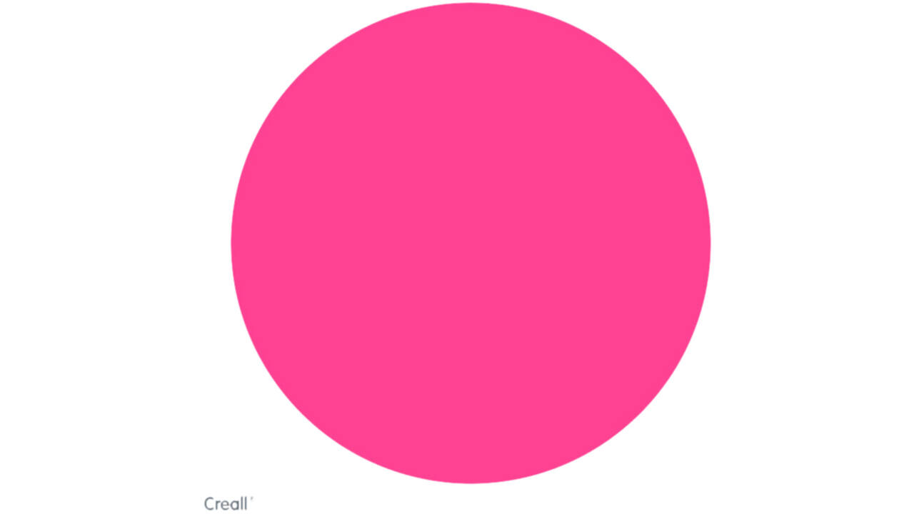 Plakkaatverf Creall fluor roze 250ml