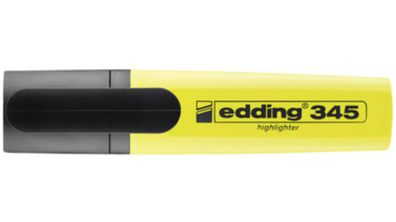 Markeerstift edding 345 2-5mm geel