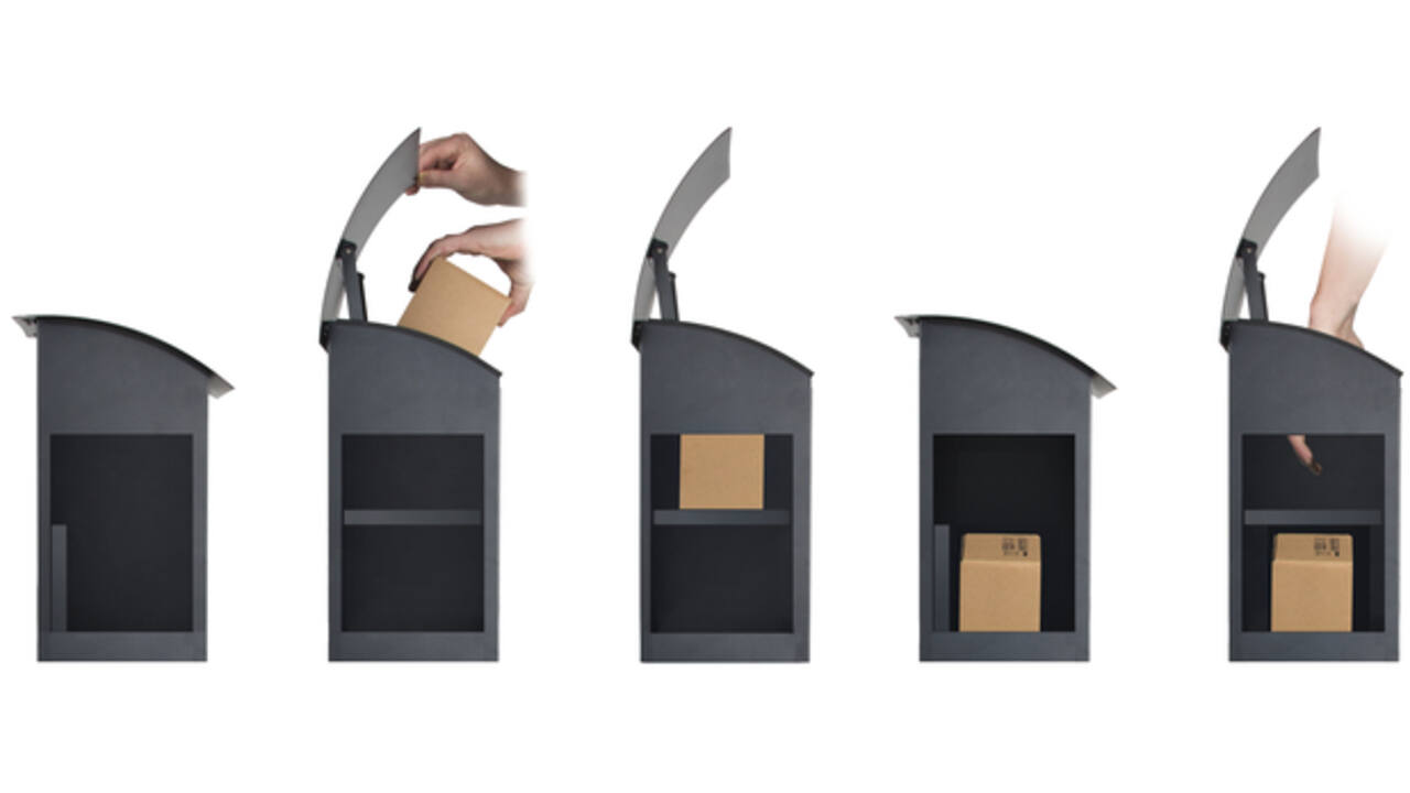 Dropbox Malmo voor postpaketten