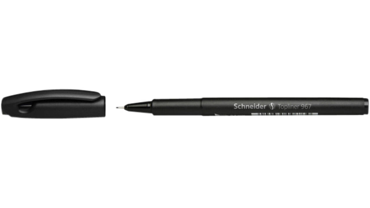 Fineliner Schneider 967 0.4mm zwart