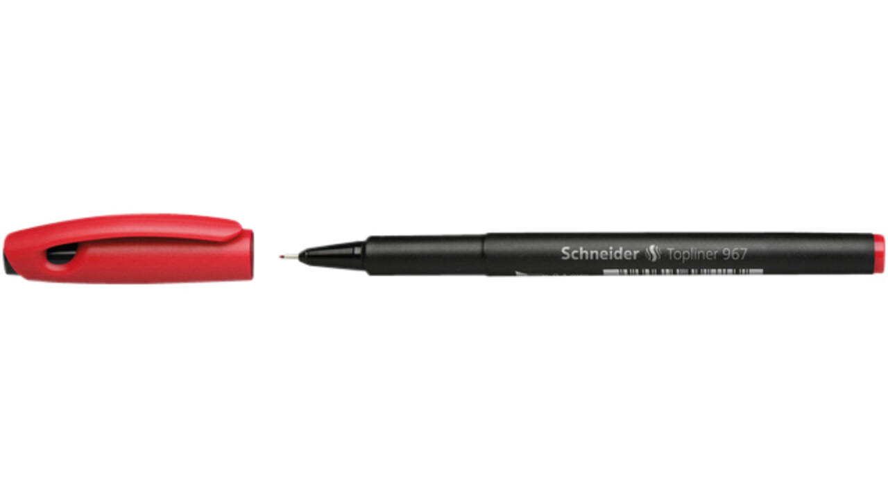 Fineliner Schneider 967 0.4mm rood