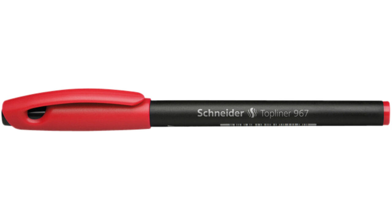 Fineliner Schneider 967 0.4mm rood