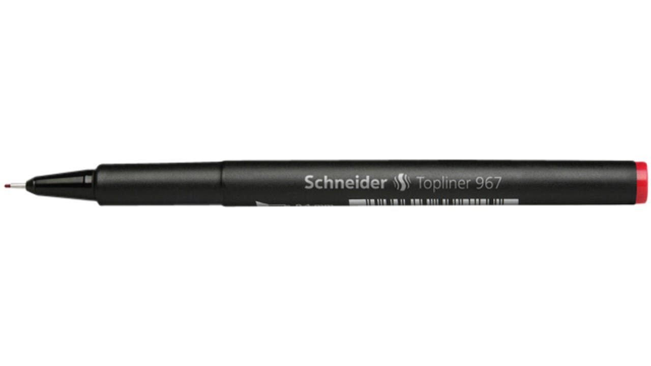 Fineliner Schneider 967 0.4mm rood