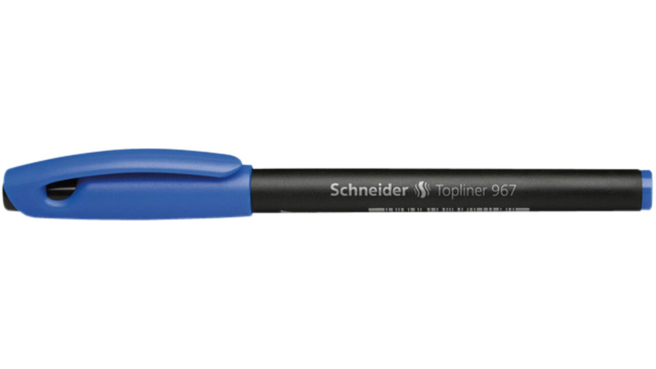 Fineliner Schneider 967 0.4mm blauw