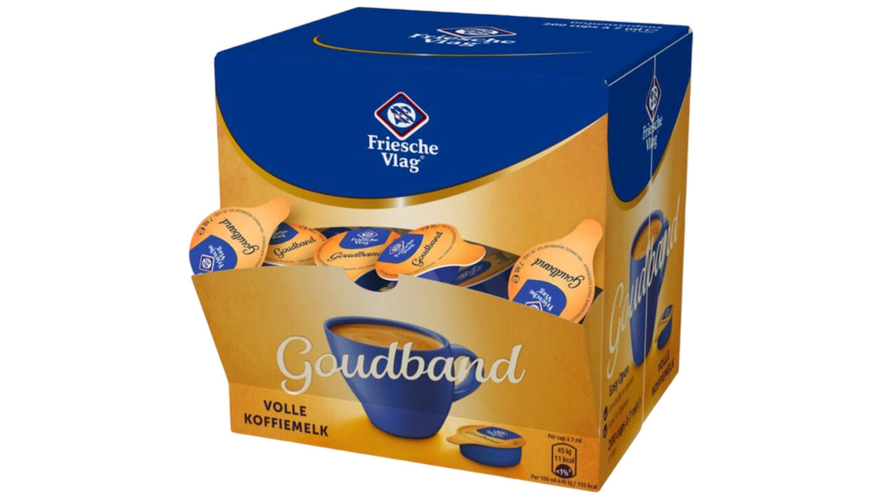 Koffiemelk Friesche Vlag goudband 7 ml 200 cups