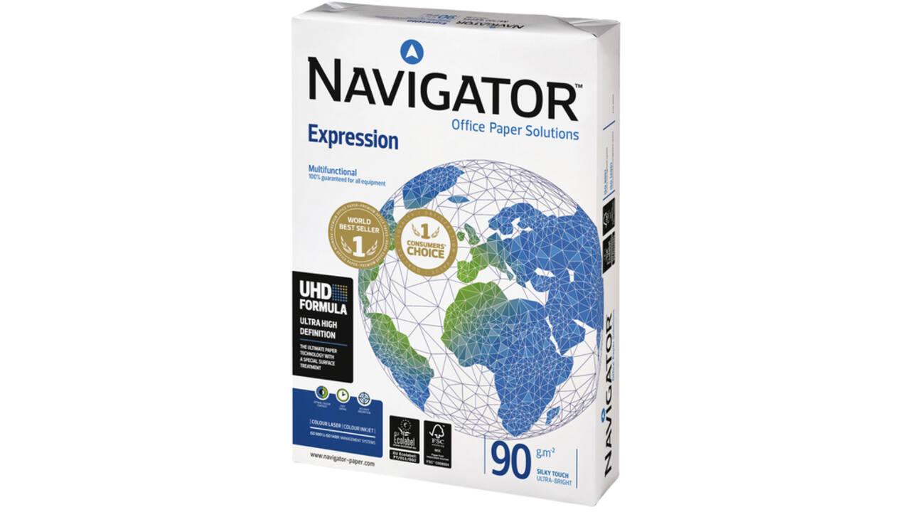 Kopieerpapier Navigator Expression A4 90gr wit 500vel