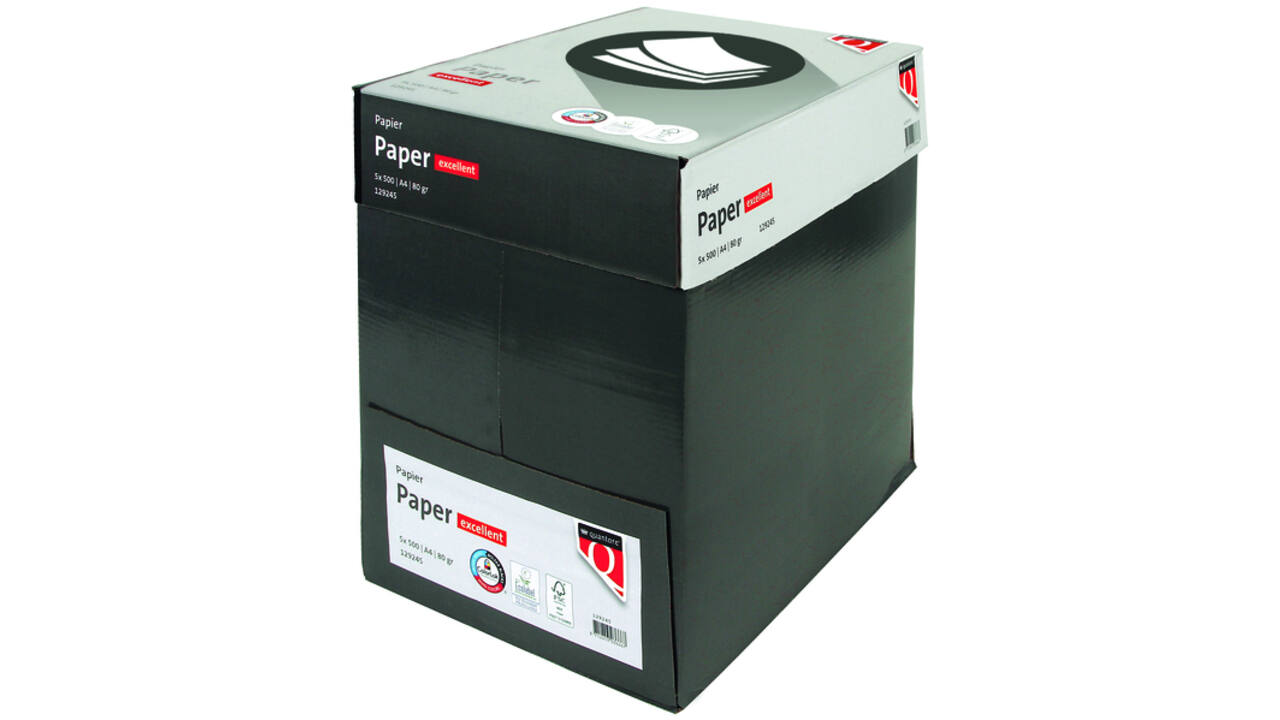 Kopieerpapier Quantore Excellent A4 80gr wit 500vel