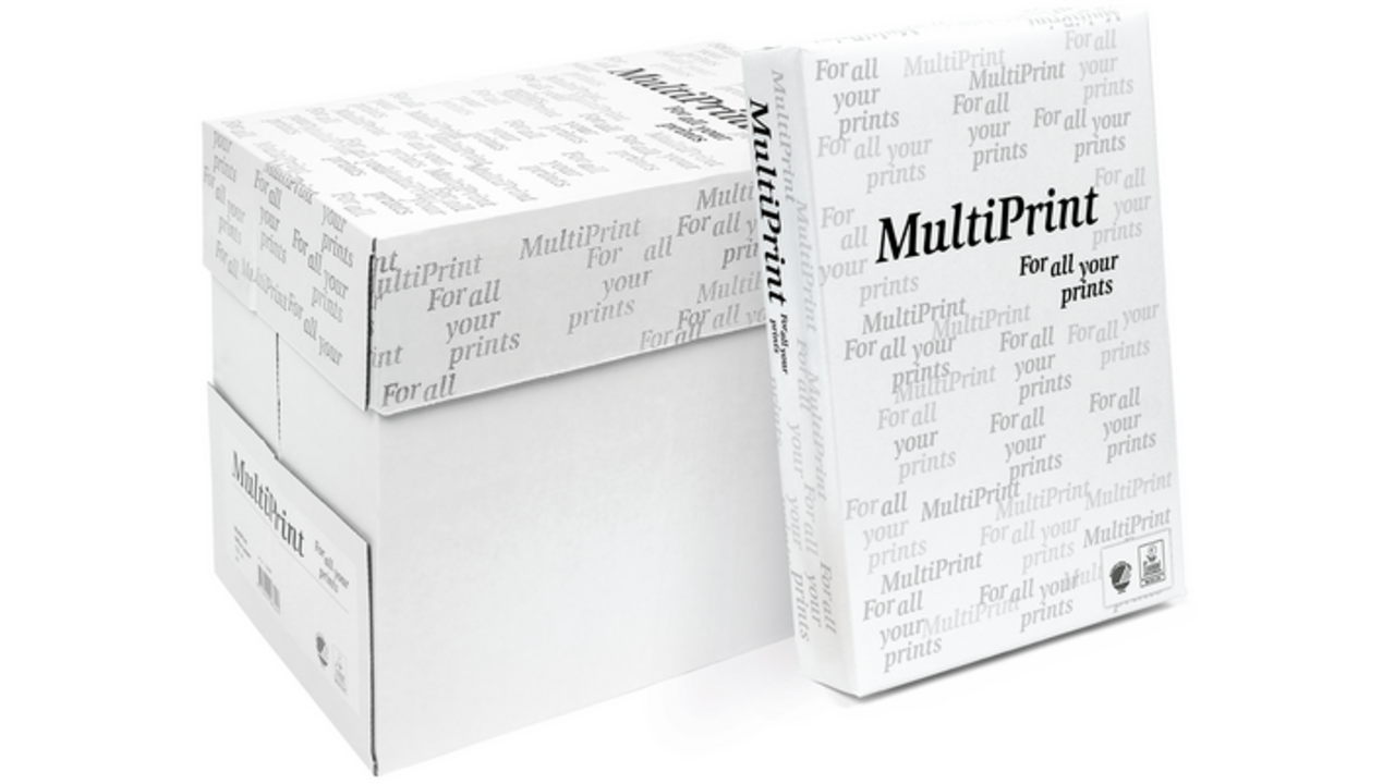 Kopieerpapier Multiprint A4 75gr wit 500vel