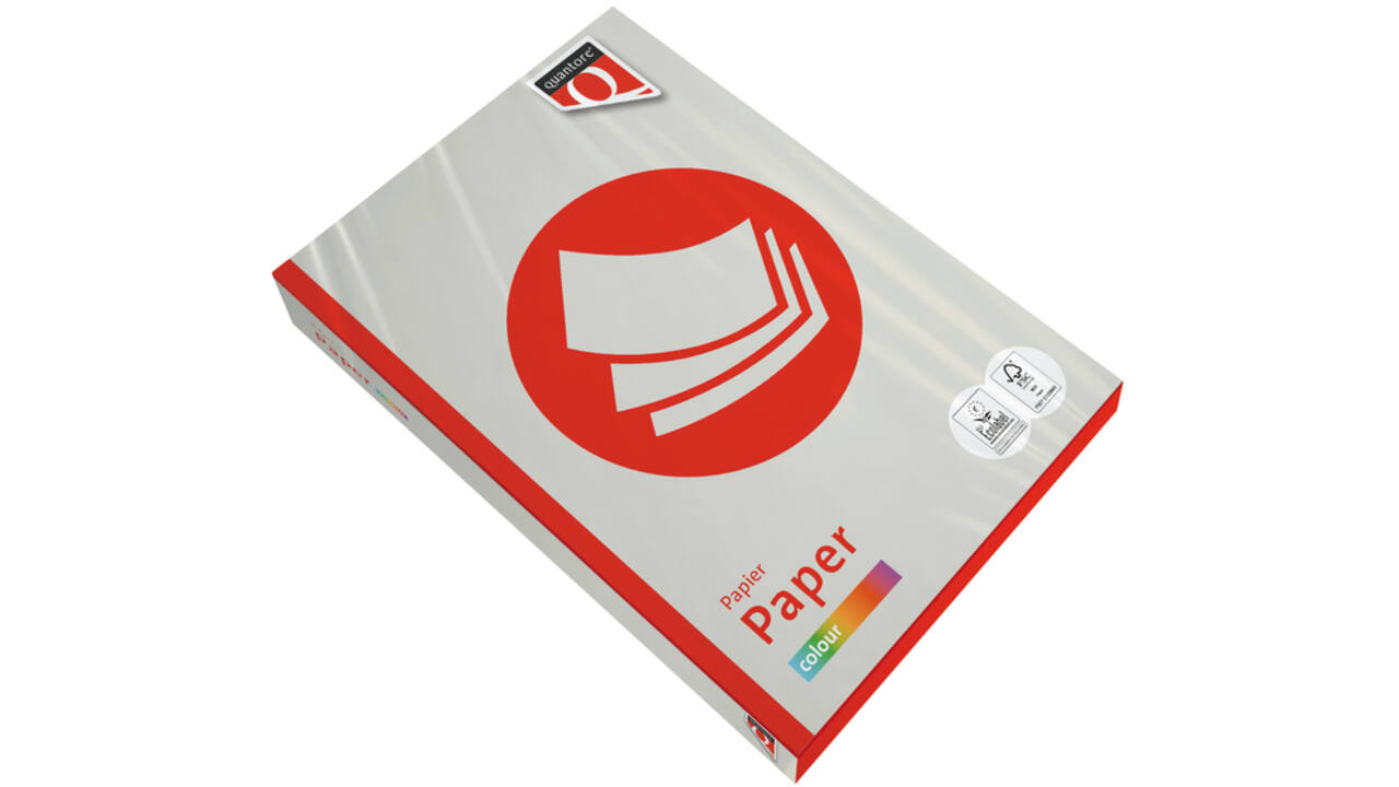 Kopieerpapier Quantore Colour A4 80gr grijs 500 vel