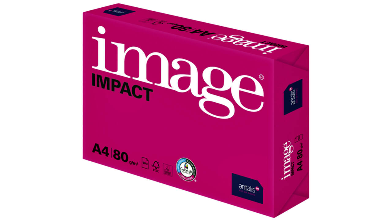 Kopieerpapier Image Impact A4 80gr wit 500vel