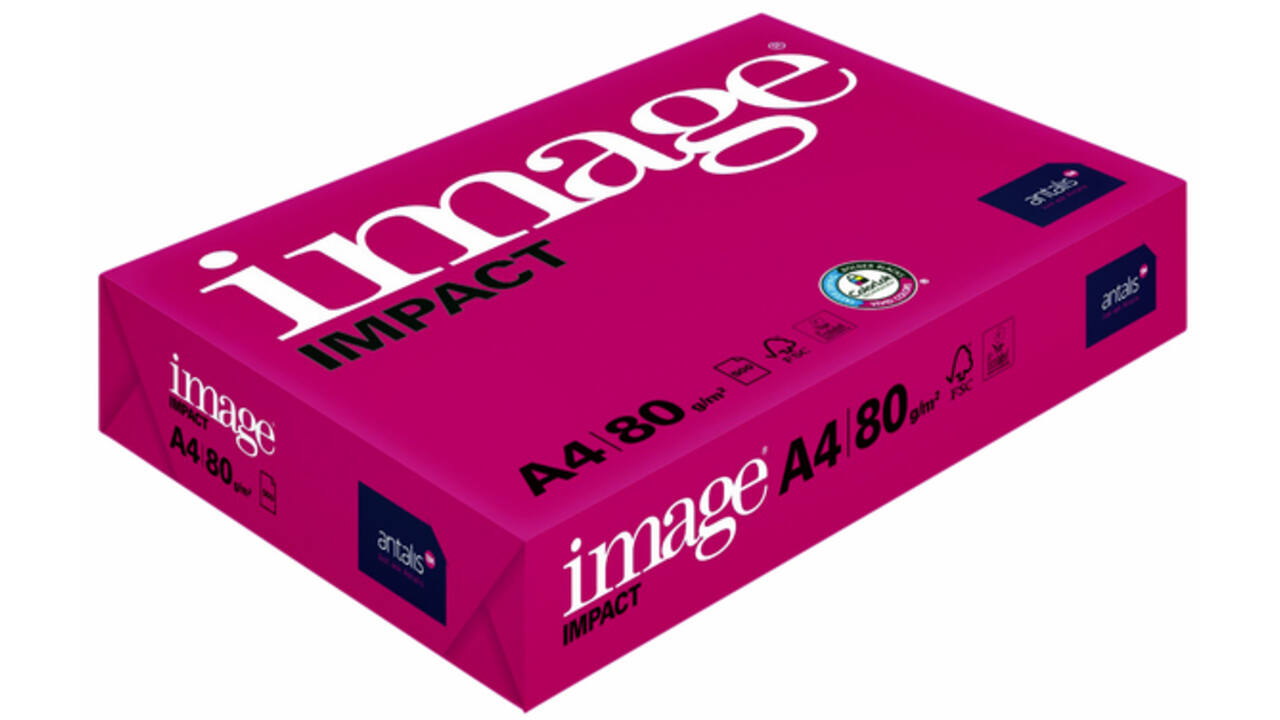 Kopieerpapier Image Impact A4 80gr wit 500vel