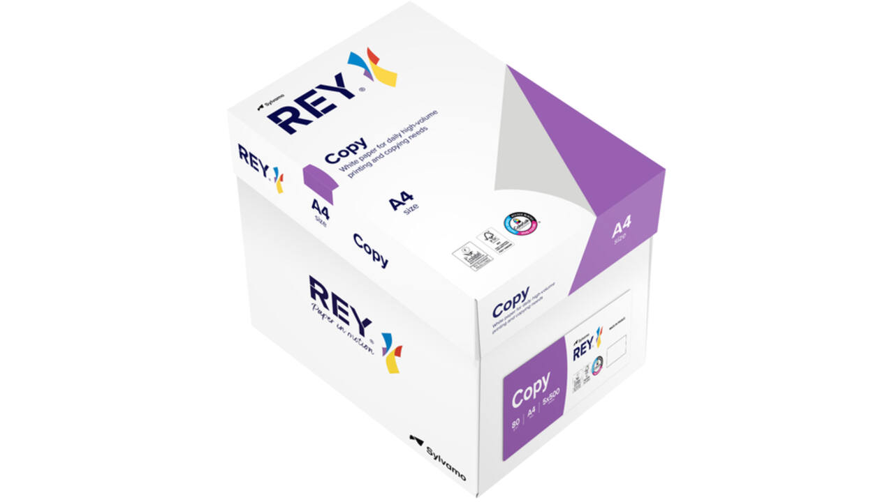 Kopieerpapier Rey Copy A4 80gr wit 500vel