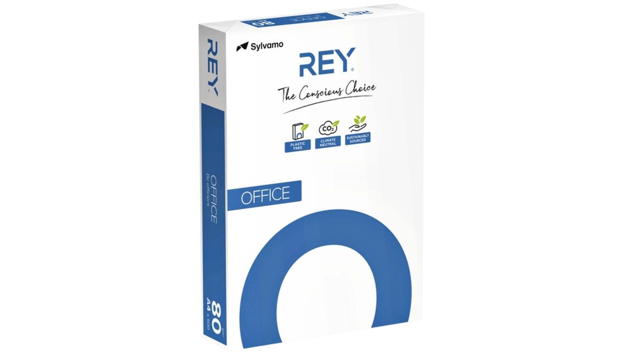 Kopieerpapier Rey Office A4 80gr wit 500vel