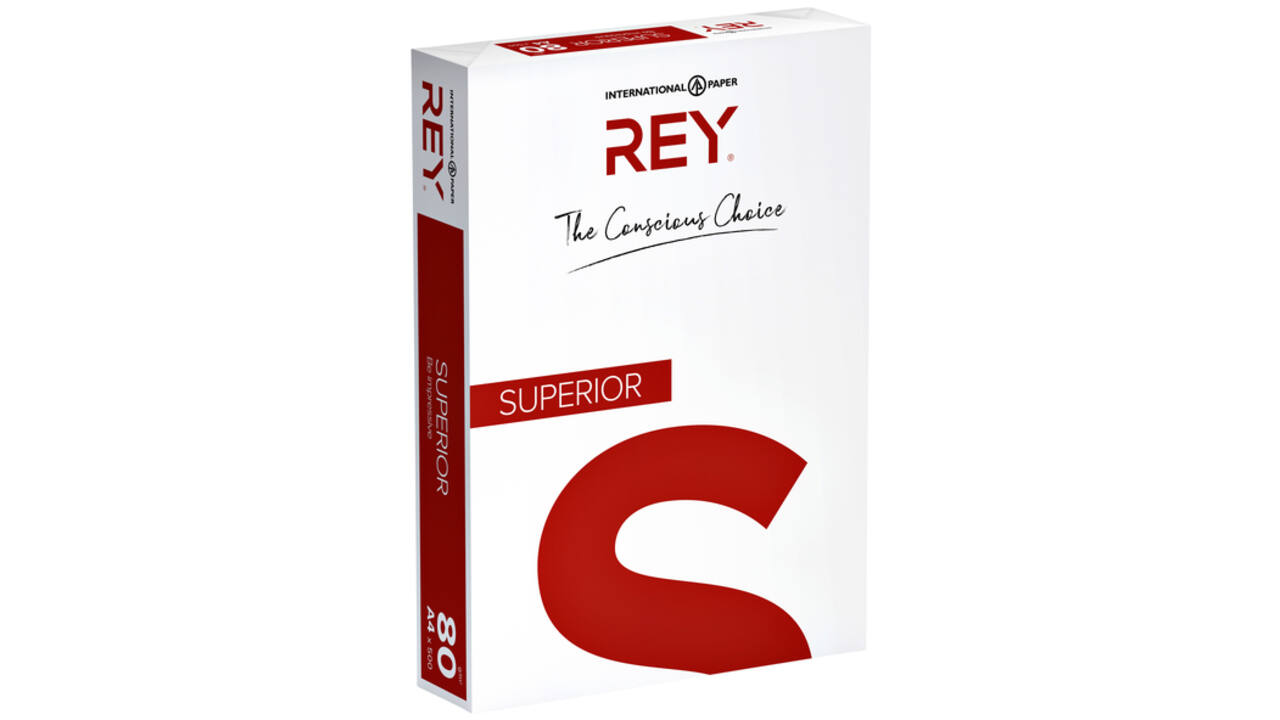 Kopieerpapier Rey Superior A4 80gr wit 500vel