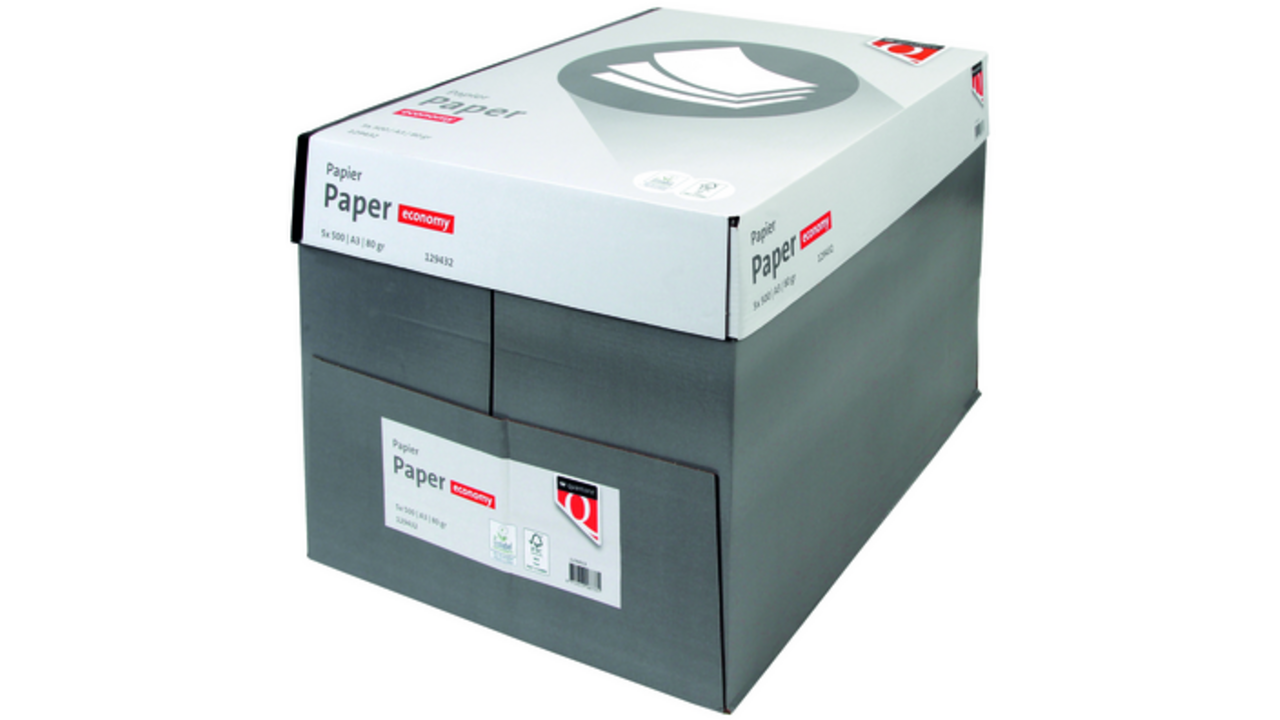 Kopieerpapier Quantore Economy A3 80gr wit 500vel