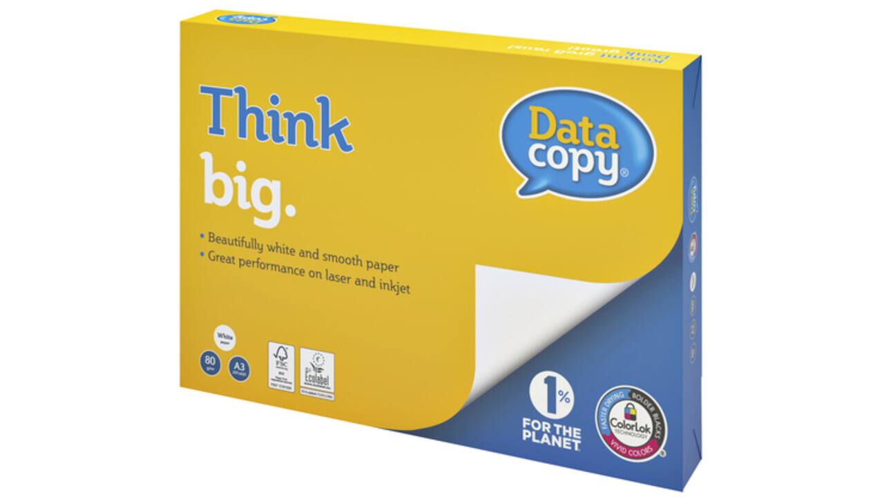 Kopieerpapier Datacopy A3 80gr wit 500vel