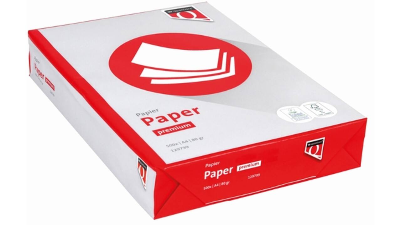 Kopieerpapier Quantore Premium A4 80gr wit 500vel