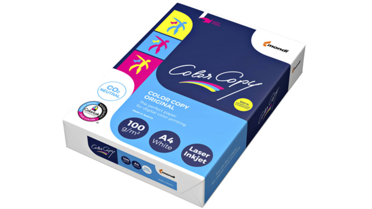 Laserpapier Color Copy A4 100gr wit 500vel