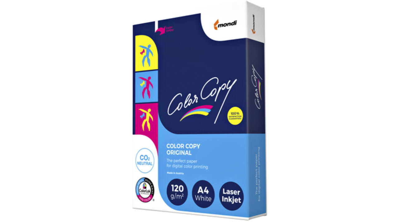 Laserpapier Color Copy A4 120gr wit 250vel