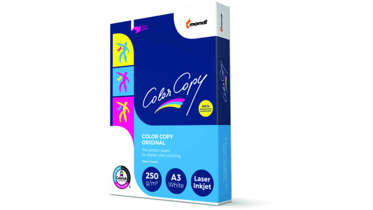 Laserpapier Color Copy A3 250gr wit 125vel