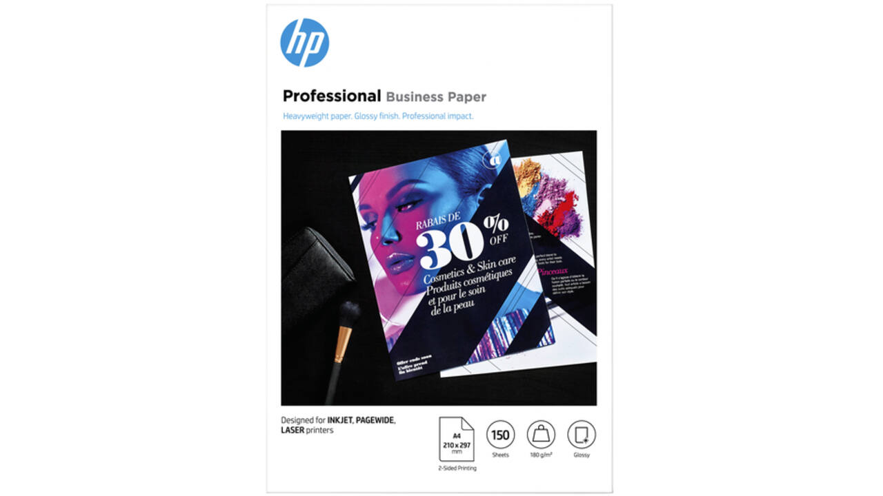 Fotopapier laser HP 3VK91A A4 180gr glans wit 150vel
