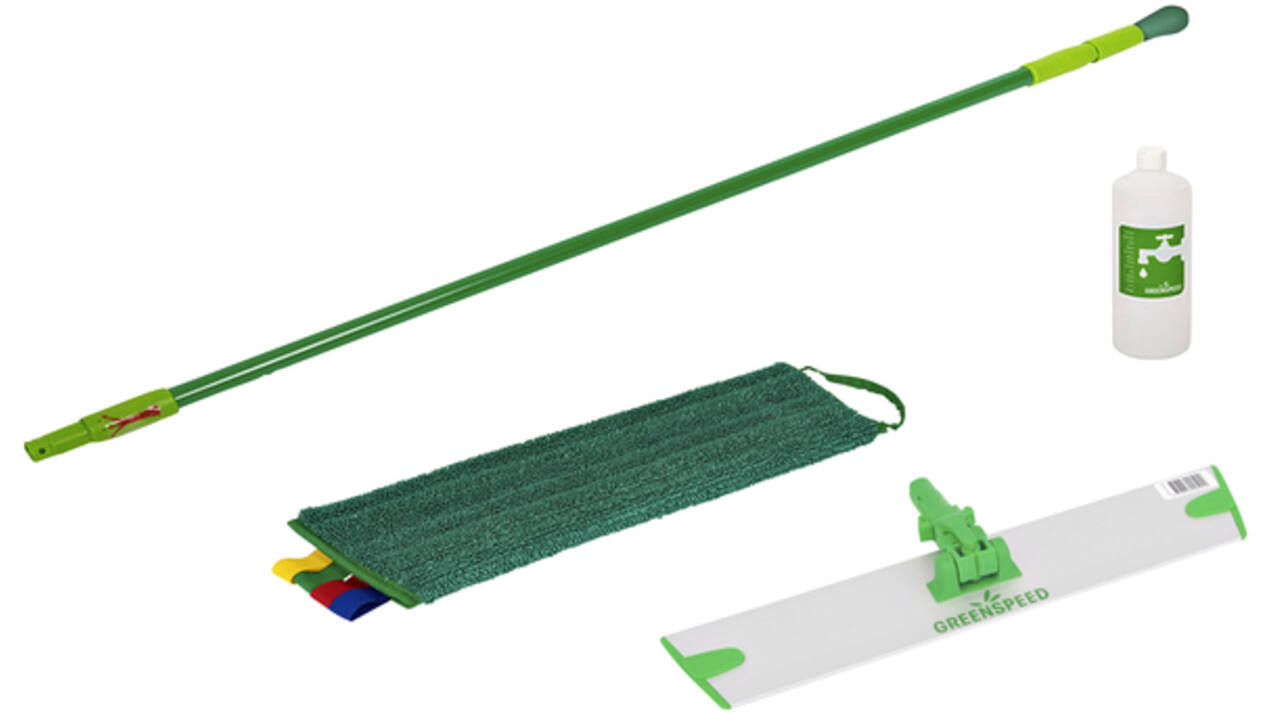 Moppenset Greenspeed Sprenkler Velcro