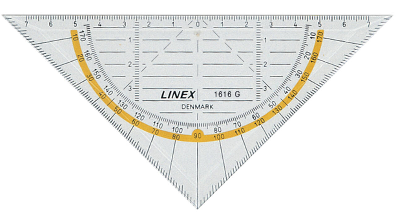 Geodriehoek Linex 1616G