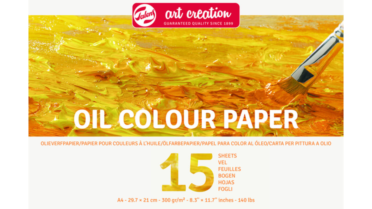 Talens Art Creation olieverf papier A4 15vel 300gr