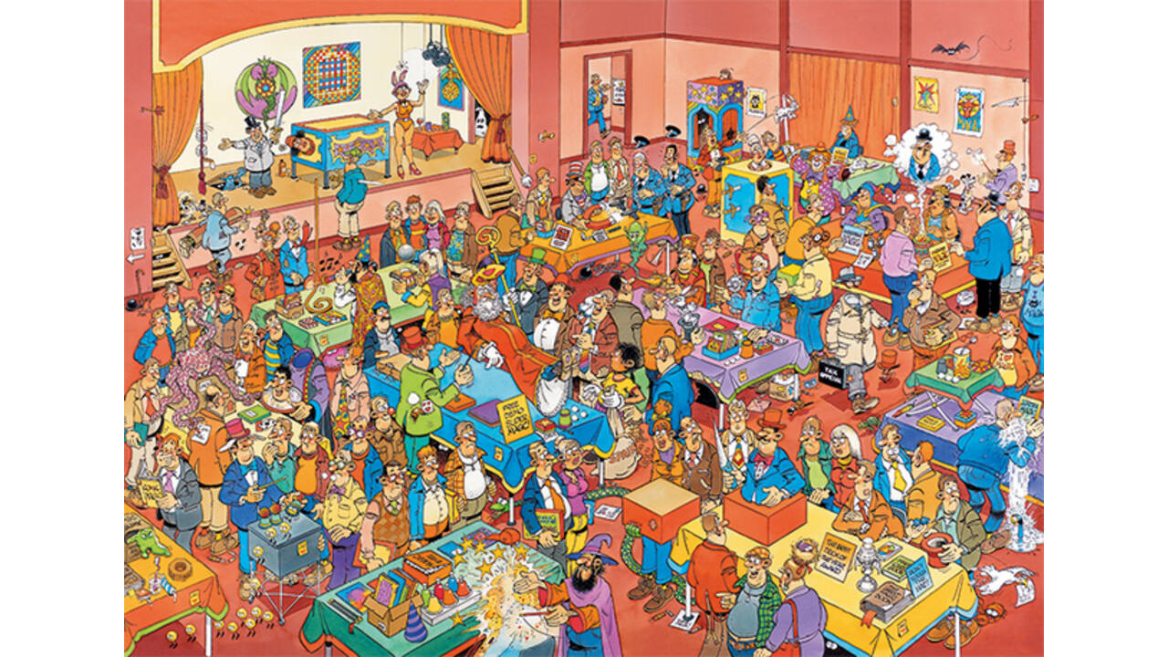 Puzzel Jan van Haasteren De Goochelbeurs 1000 stukjes