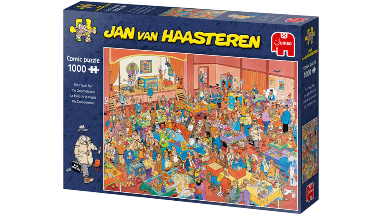 Puzzel Jan van Haasteren De Goochelbeurs 1000 stukjes