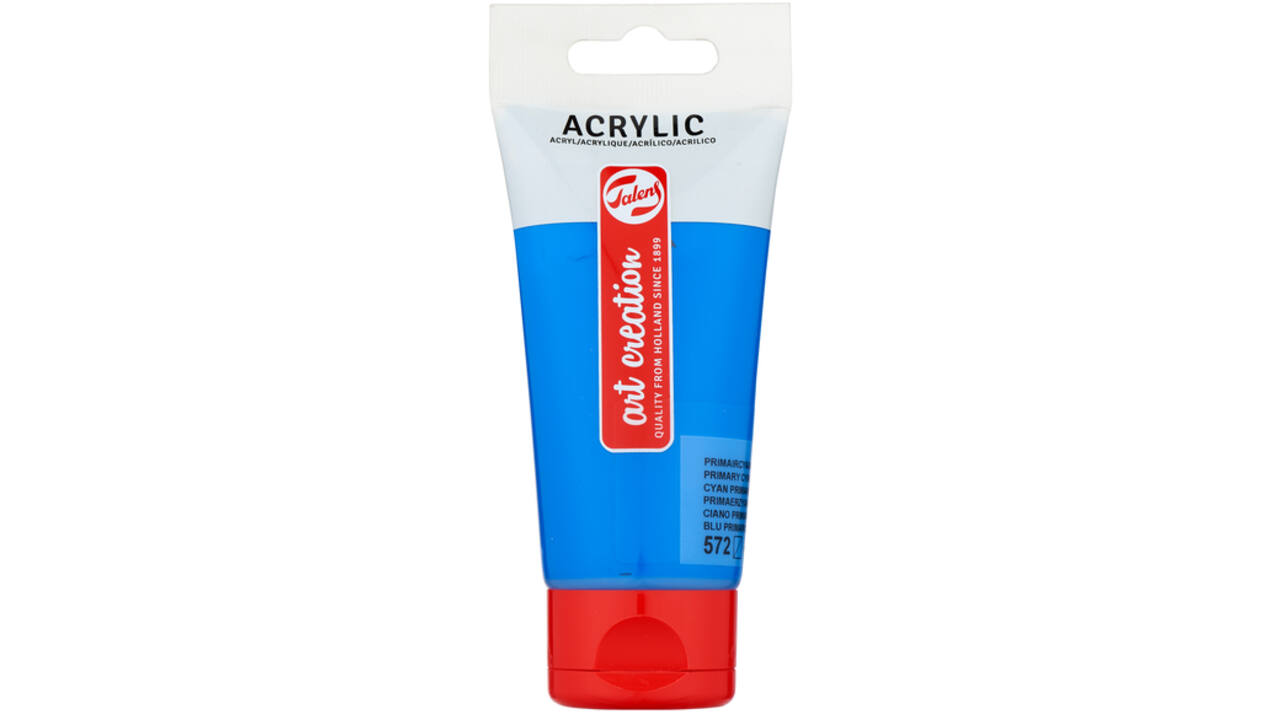 Acrylverf Talens Art Creation 572 primaircyaan tube à 75ml