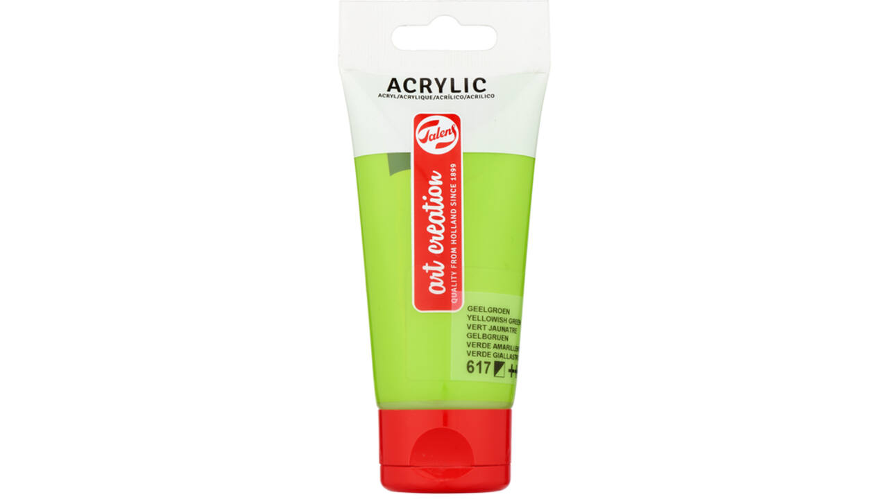 Acrylverf Talens Art Creation 617 geelgroen tube à 75ml